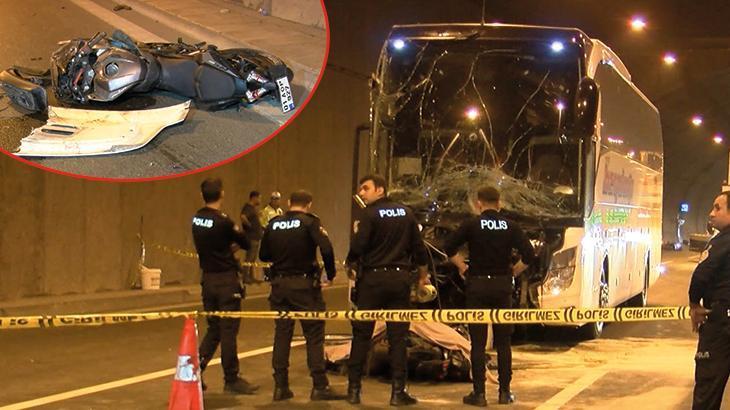 Sultangazi’de 2 motosiklet ile otobüs çarpıştı: 1 ölü, 2 yaralı