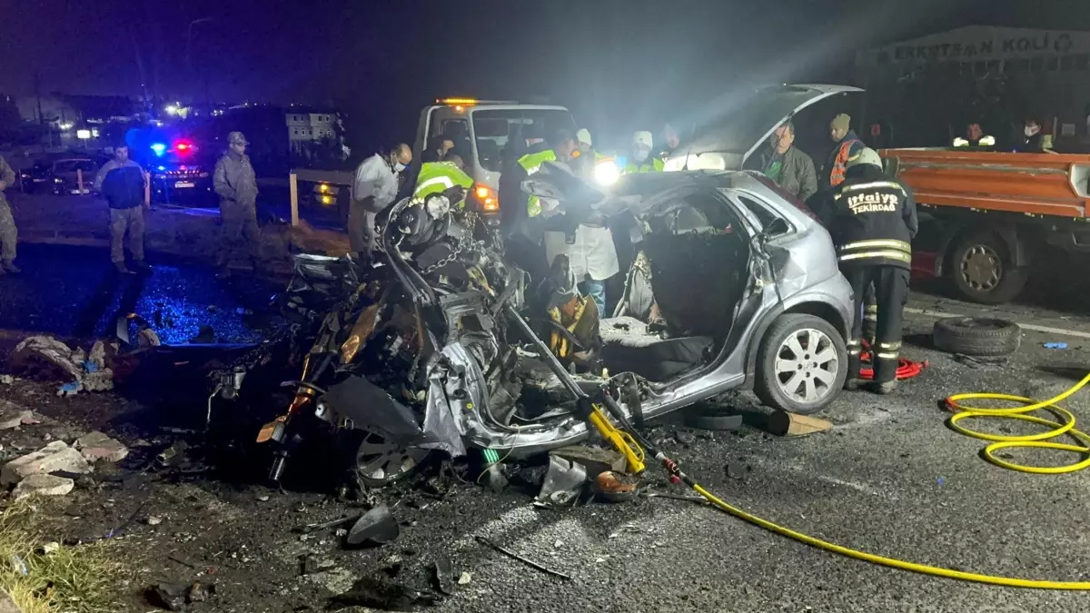 Tekirdağ’da Kaza: 5 Ölü