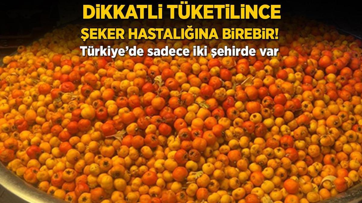 Türkiye’de sadece iki şehirde var, kan şekerinin dostu! Damarları ve kalbi besliyor