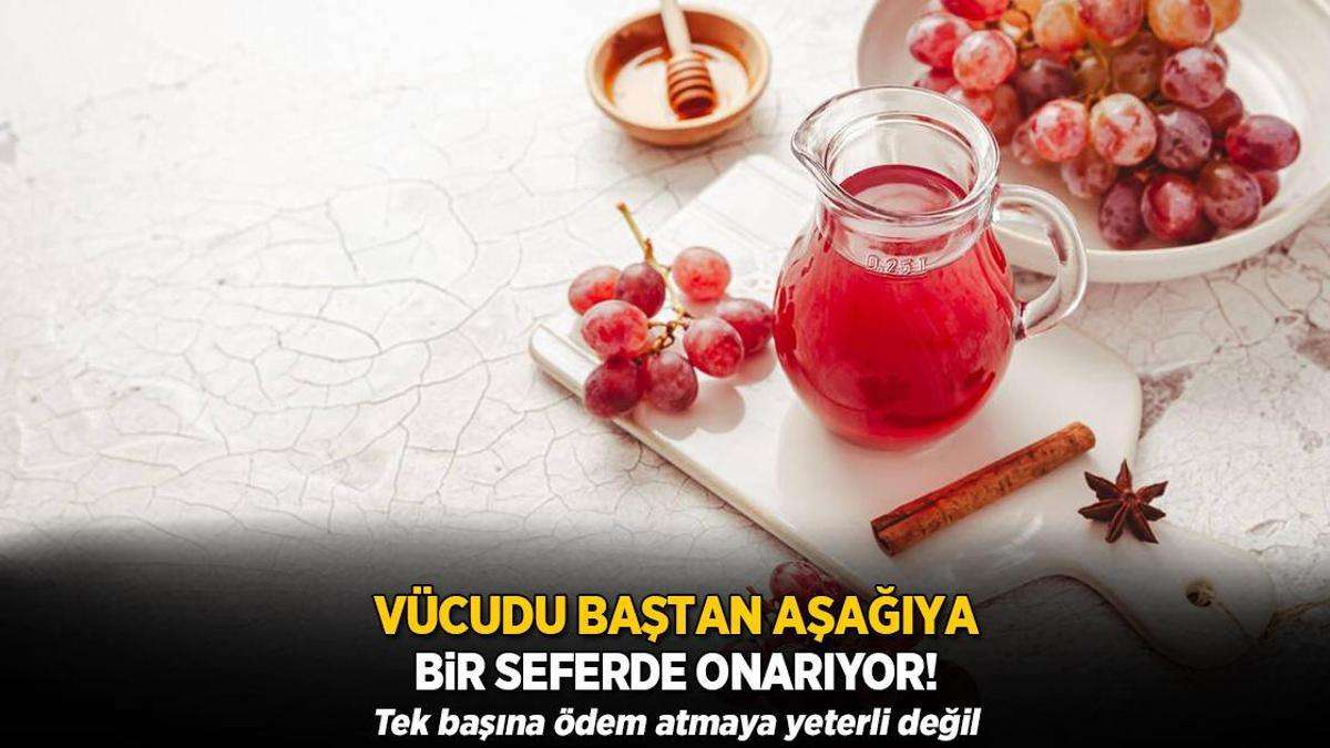 Vücudu baştan aşağıya onarıyor! Herkesin evinde var, ödem atmaya yeterli değil