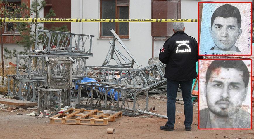 11 katlı binanın tadilatında feci kaza! İskele çöktü 2 işçi öldü