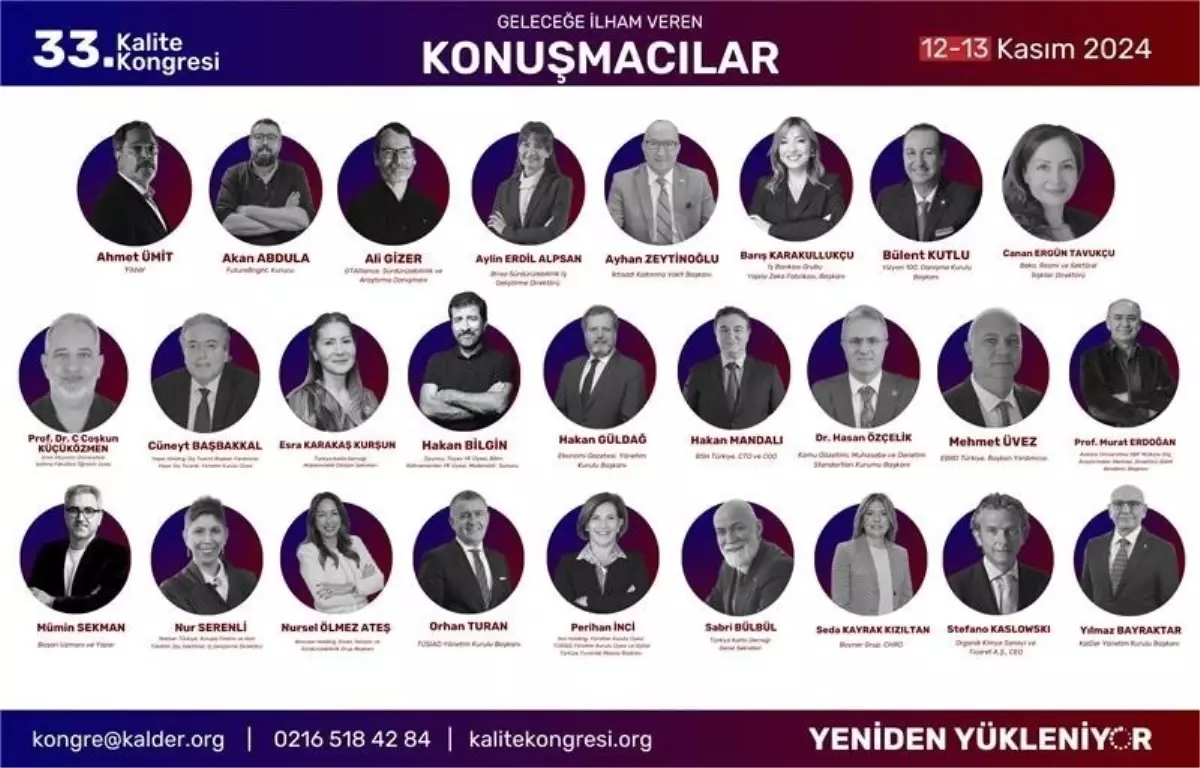 33. Kalite Kongresi Kocaeli’nde