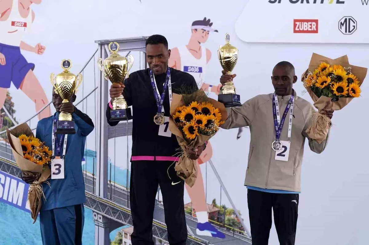 46. İstanbul Maratonu’nda Ödül Töreni Düzenlendi