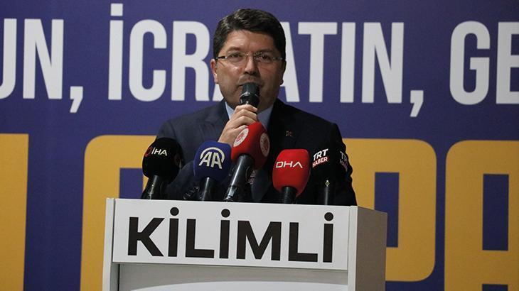Adalet Bakanı Tunç: Sivil bir anayasayla Türkiye Yüzyılı’na başlayalım