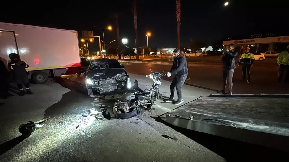 Adana’da motosiklet kazası: Sürücü hayatını kaybetti