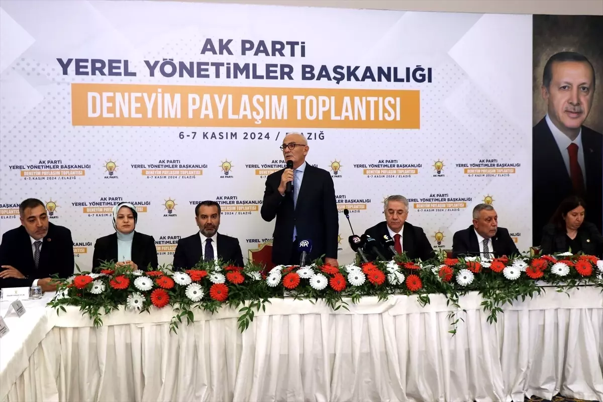 AK Parti Genel Başkan Yardımcısı Yılmaz, Elazığ’da konuştu Açıklaması