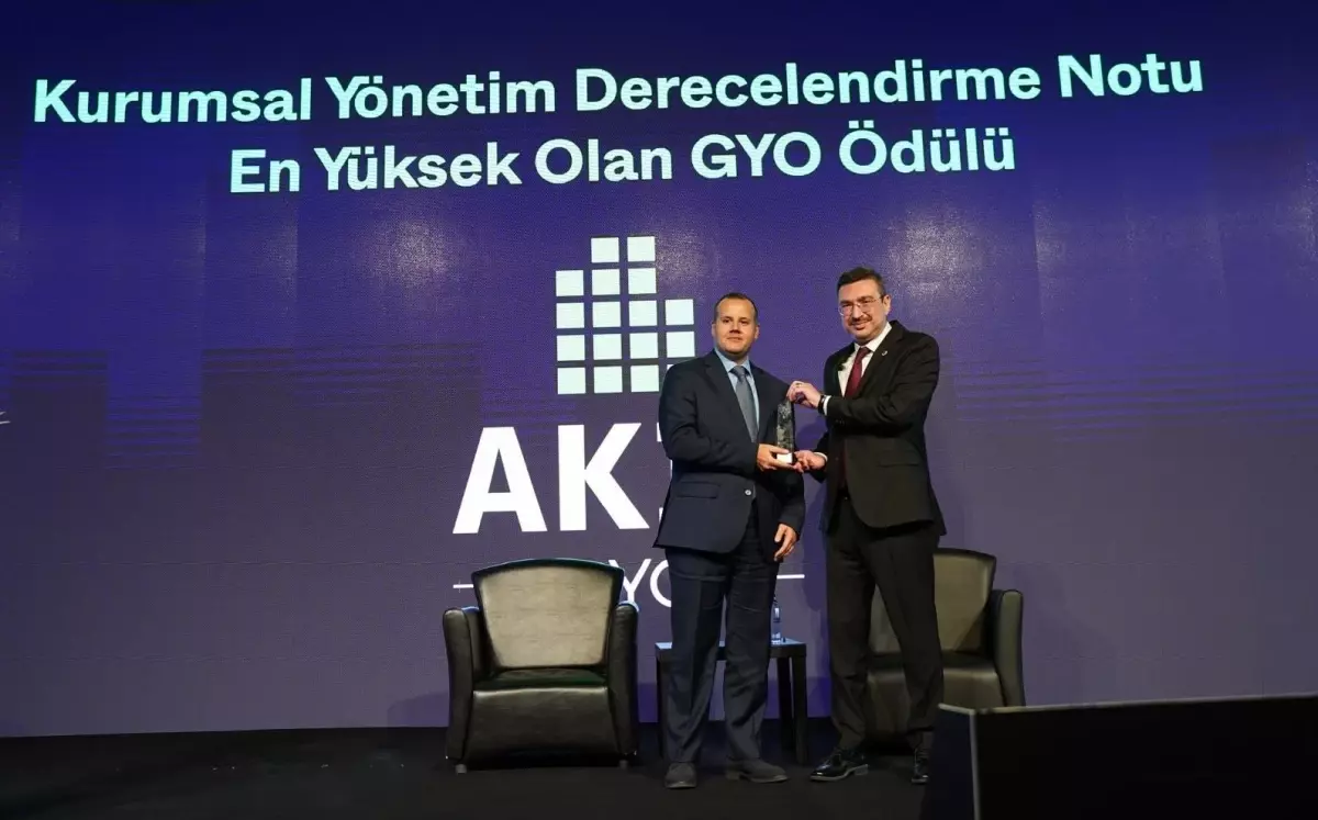 Akiş GYO’ya Kurumsal Yönetim Ödülü