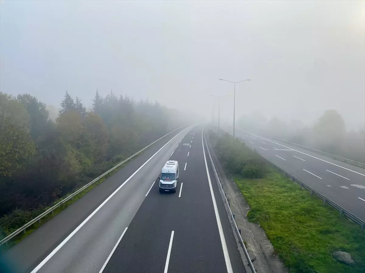 Anadolu Otoyolu’nda Sis Etkili