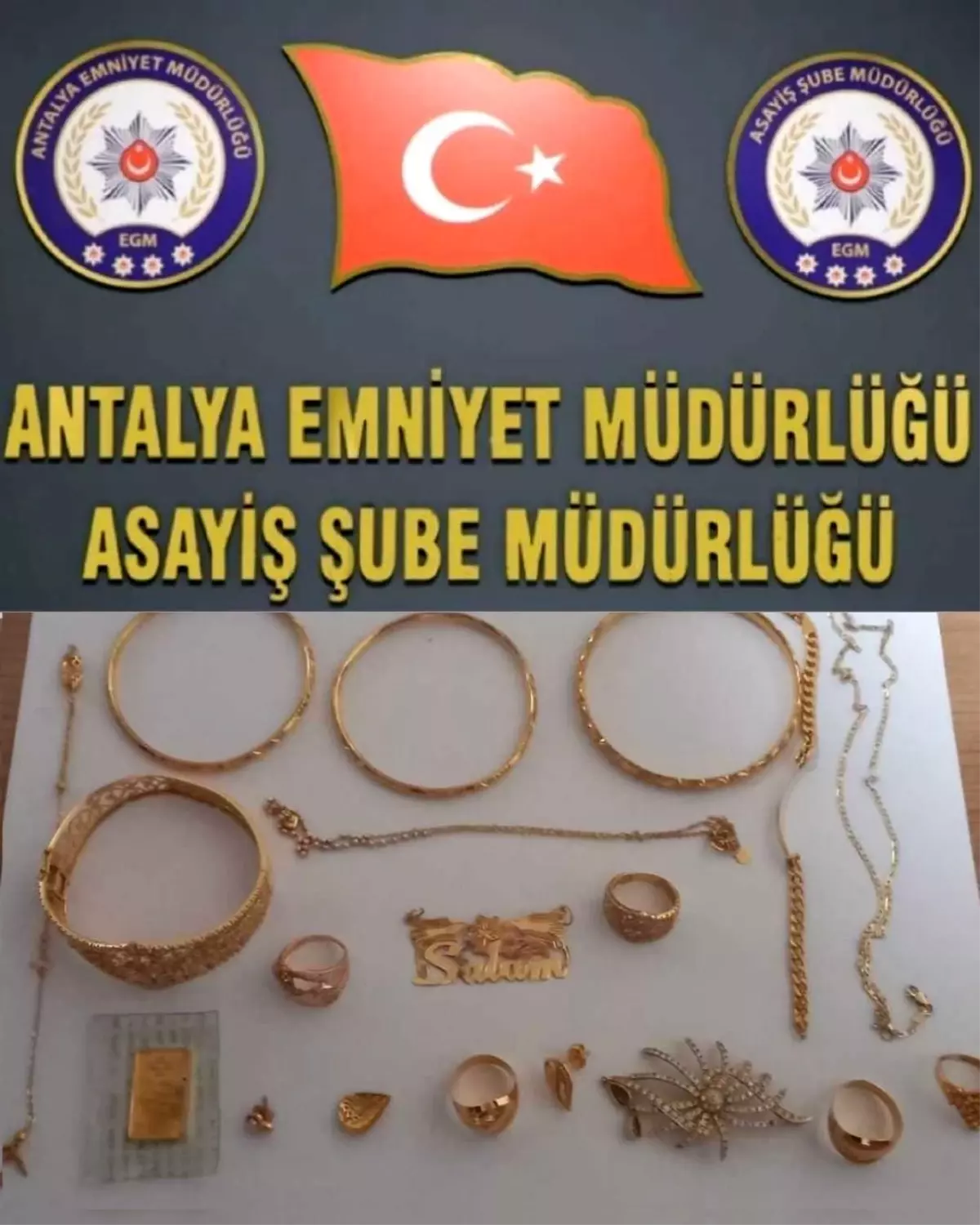 Antalya’da Dolandırıcıya Tutuklama