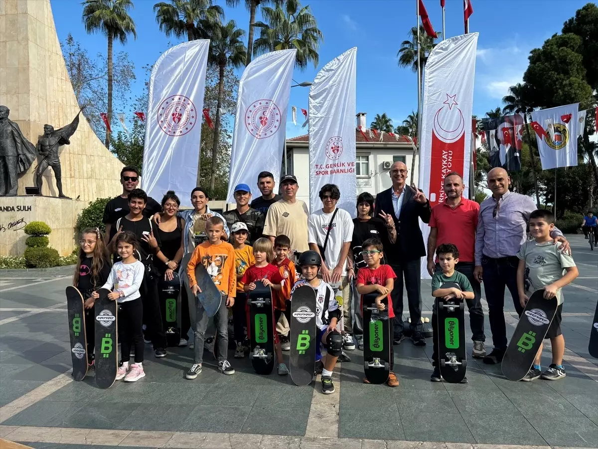 Antalya’da Kaykay Tanıtım Etkinliği