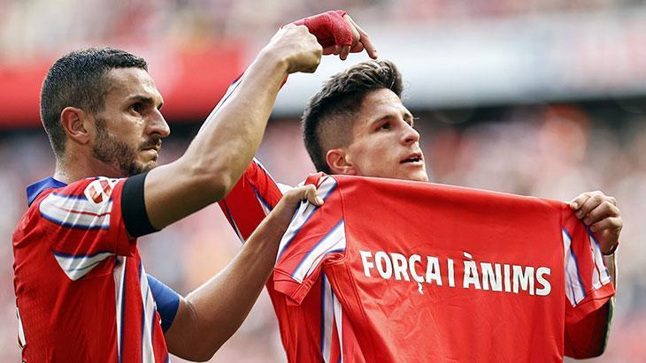 Atletico Madrid, Las Palmas engeline takılmadı!