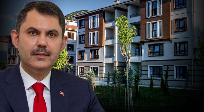 Bakan Kurum: 88 bin 743 konutun ihalesini tamamladık