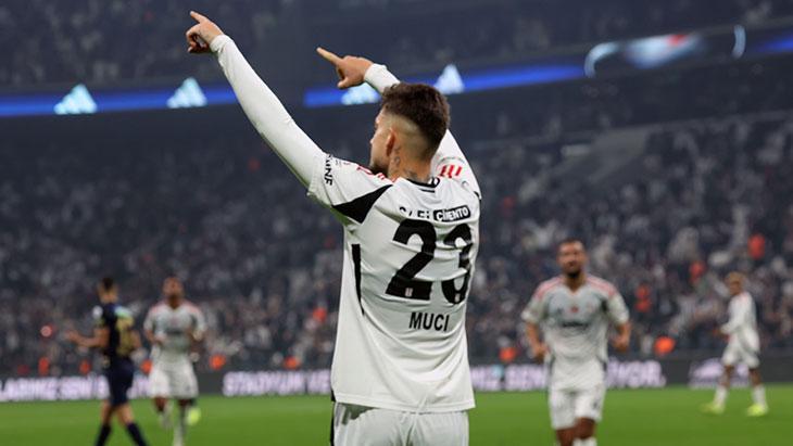 Beşiktaş’ta Ernest Muçi’den 3’üncü gol sevinci!