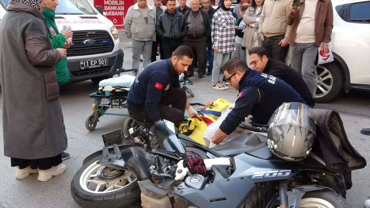 Bilecik’te Moto Kazası