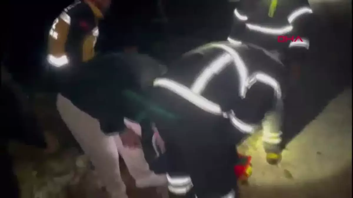 Burdur’da Uçuruma Yuvarlanan Araçta Sürücü Yaralandı