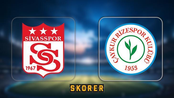 CANLI ANLATIM | Sivasspor – Çaykur Rizespor