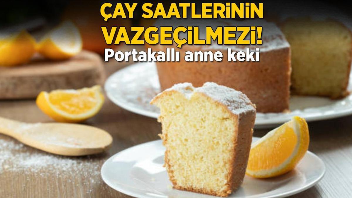 Çay saatlerinin vazgeçilmez tarifi! Anneniz yapmış gibi olacak, keki balon gibi kabartıyor