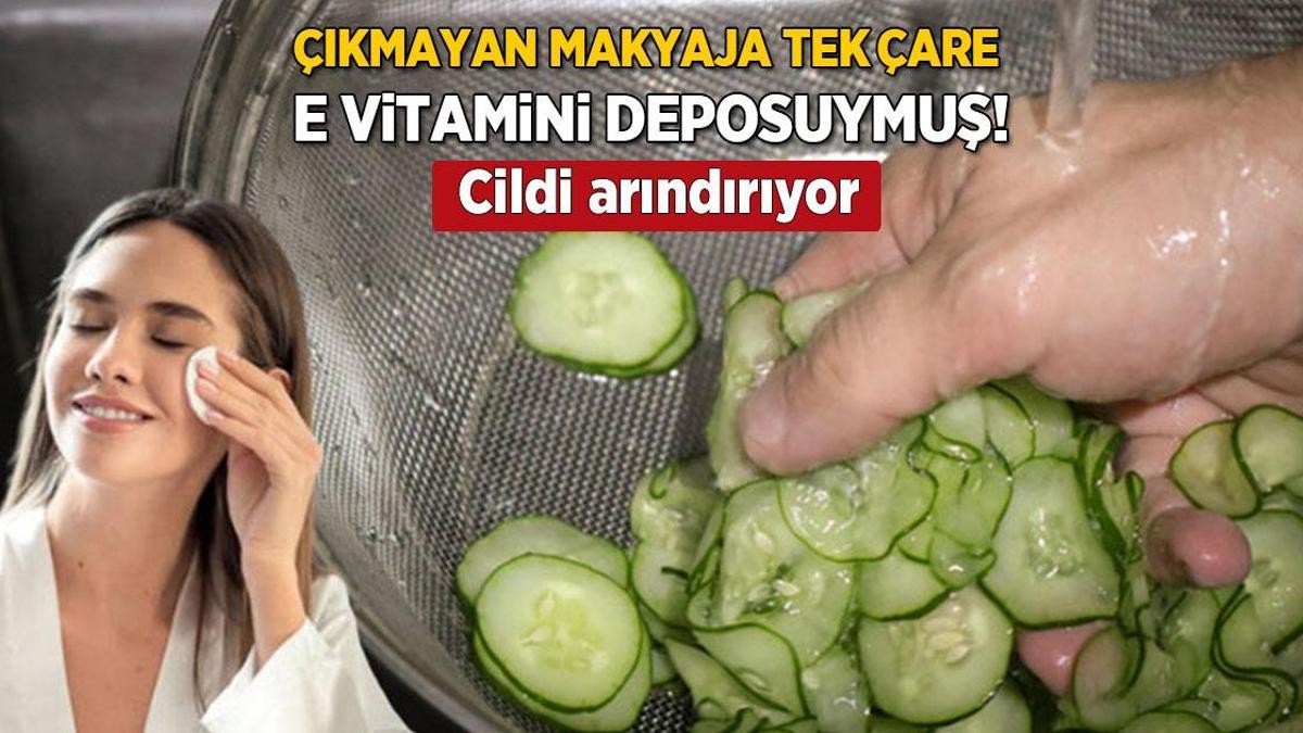 Çıkmayan makyaja tek çare! Tamamen doğal, tüm kirler yağ gibi akıp gidecek
