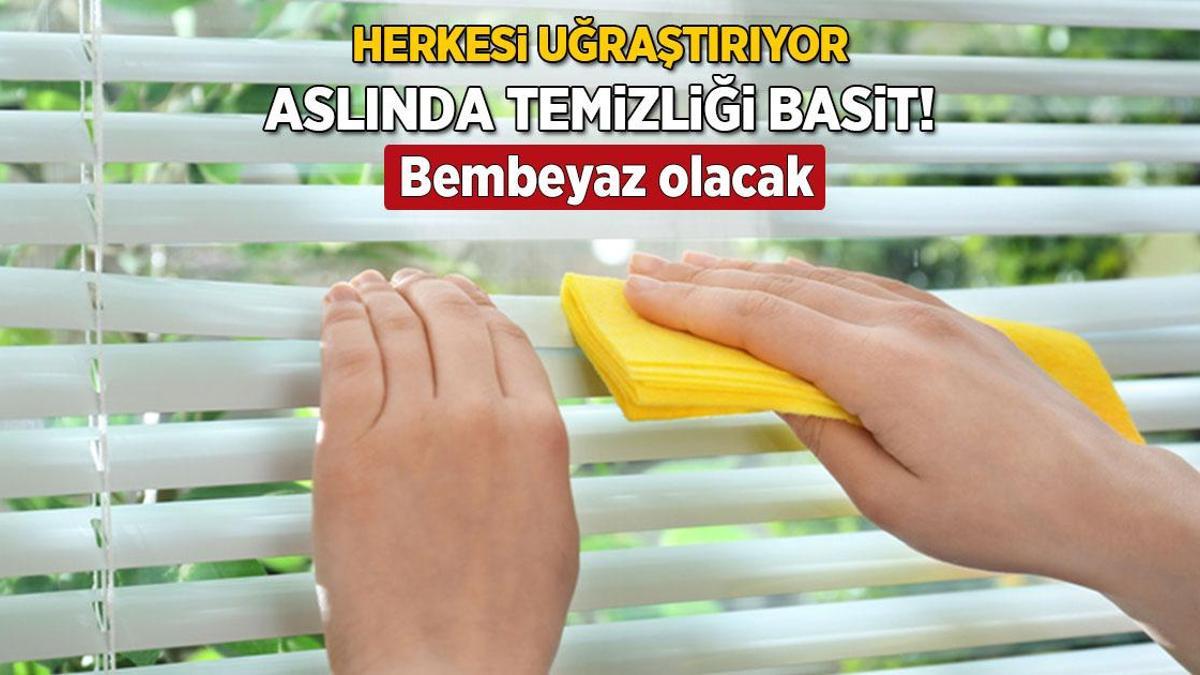 Çile çektiren stor perde temizliğine son! Takıp çıkarmaya bile gerek yok, sonuç bembeyaz