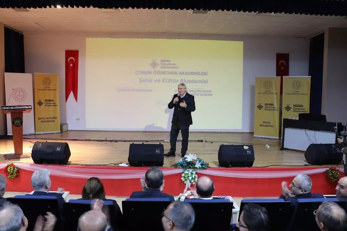 Çorum’da Öğretmen Akademileri Programı Başlatıldı