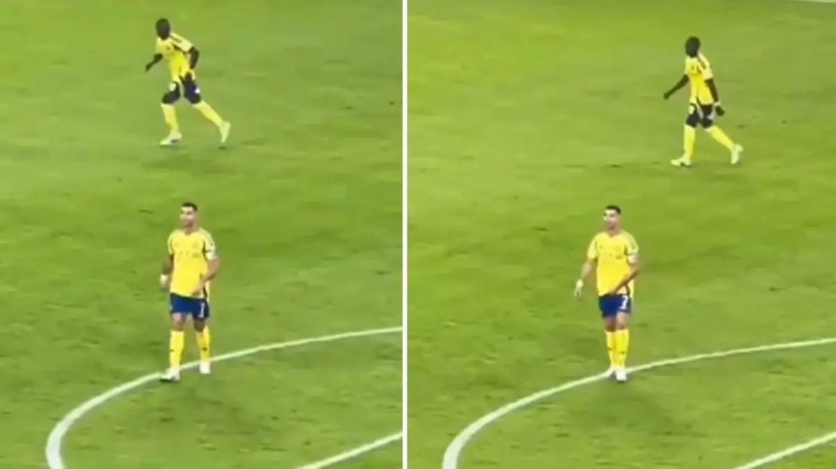 Cristiano Ronaldo, Lionel Messi tezahüratlarına tepki gösterdi