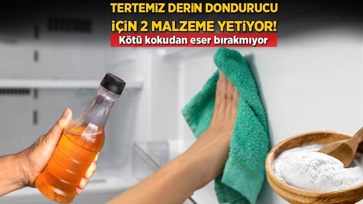 Dondurucudaki ‘kötü kasap’ kokusunu anında vakumluyor! 2 malzeme yeter de artar bile