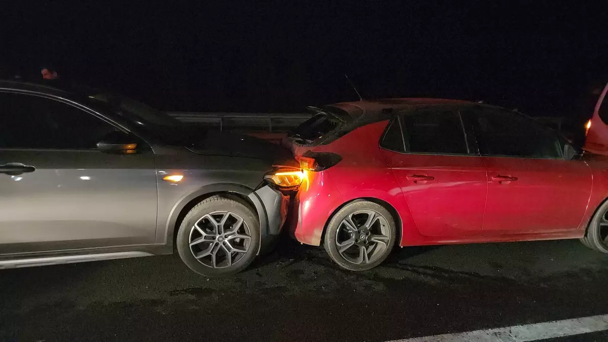 Düzce’de Zincirleme Kaza: 8 Yaralı