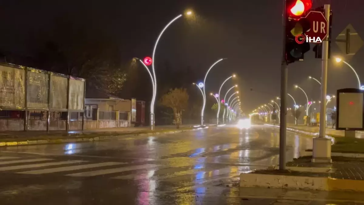 Edirne’de Lodos ve Sağanak Yağış