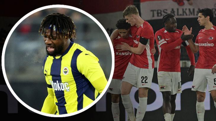 Fenerbahçe, AZ Alkmaar deplasmanında kayıp! 4 gol sesi