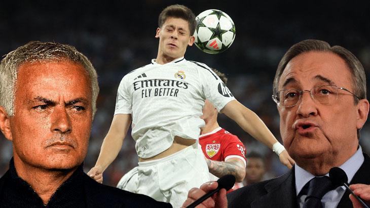 Fenerbahçe’de Jose Mourinho’dan Real Madrid Başkanı Perez’e Arda Güler telefonu!