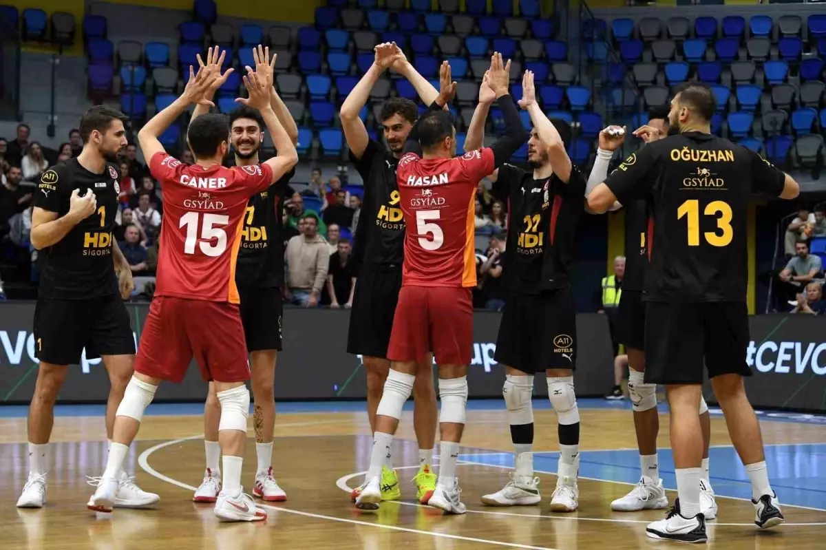 Galatasaray’dan CEV Kupası’nda Önemli Galibiyet