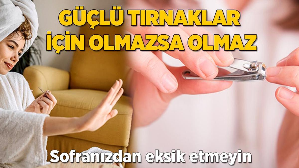 Güçlü tırnaklar için olmazsa olmaz! Sofranızdan eksik etmeyin