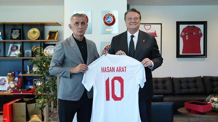 Hasan Arat, TFF Başkanı İbrahim Hacıosmanoğlu ile görüşecek