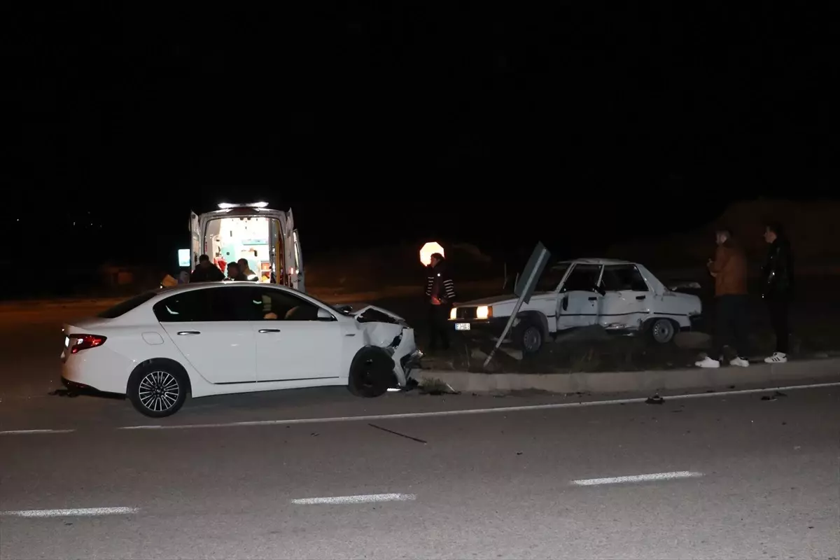 Havza’da Trafik Kazası: 1 Yaralı