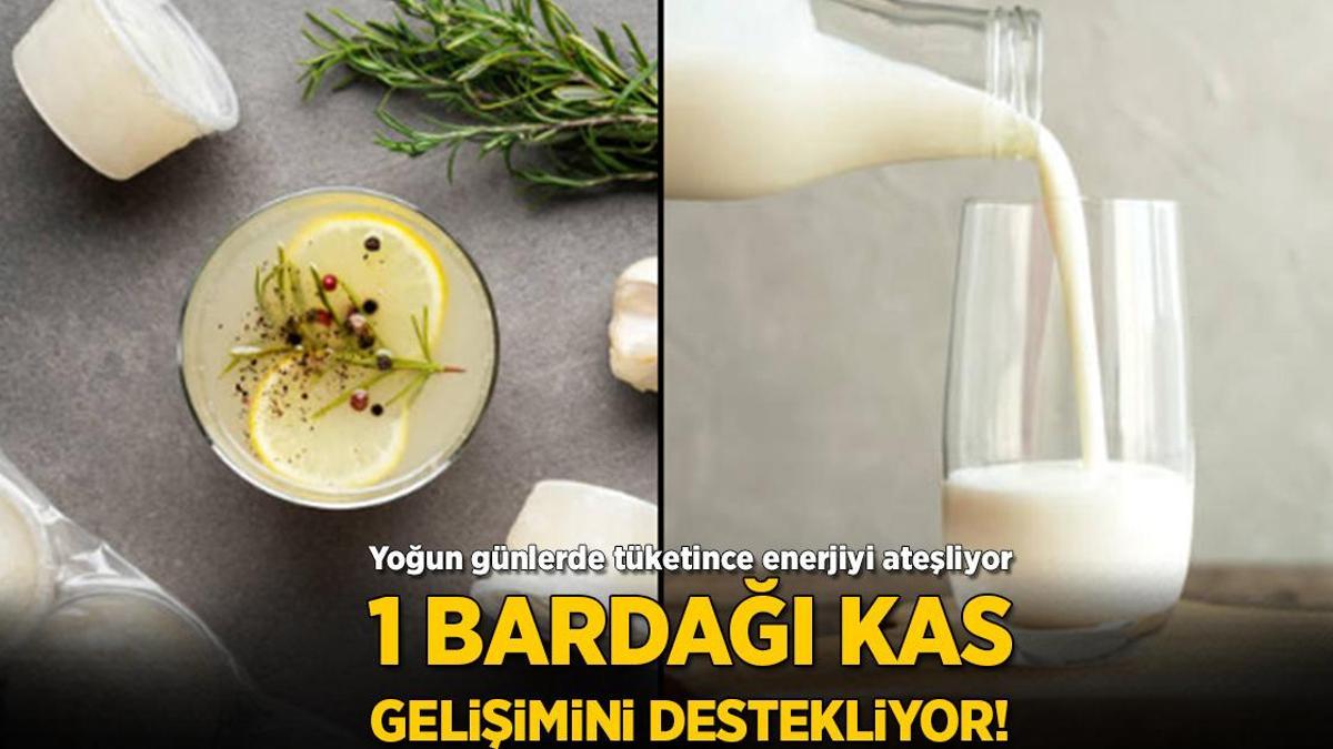 Kas yapmak isteyen bunu içsin! 1 bardağı bile protein deposu, enerjiyi ateşliyor