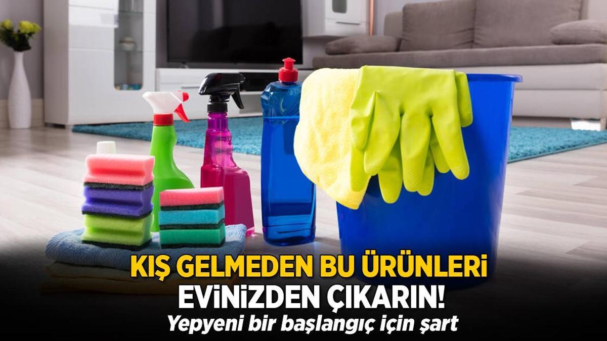 Kış bastırmadan tek tek evden çıkartın! Meğer yepyeni bir başlangıç için şartmış