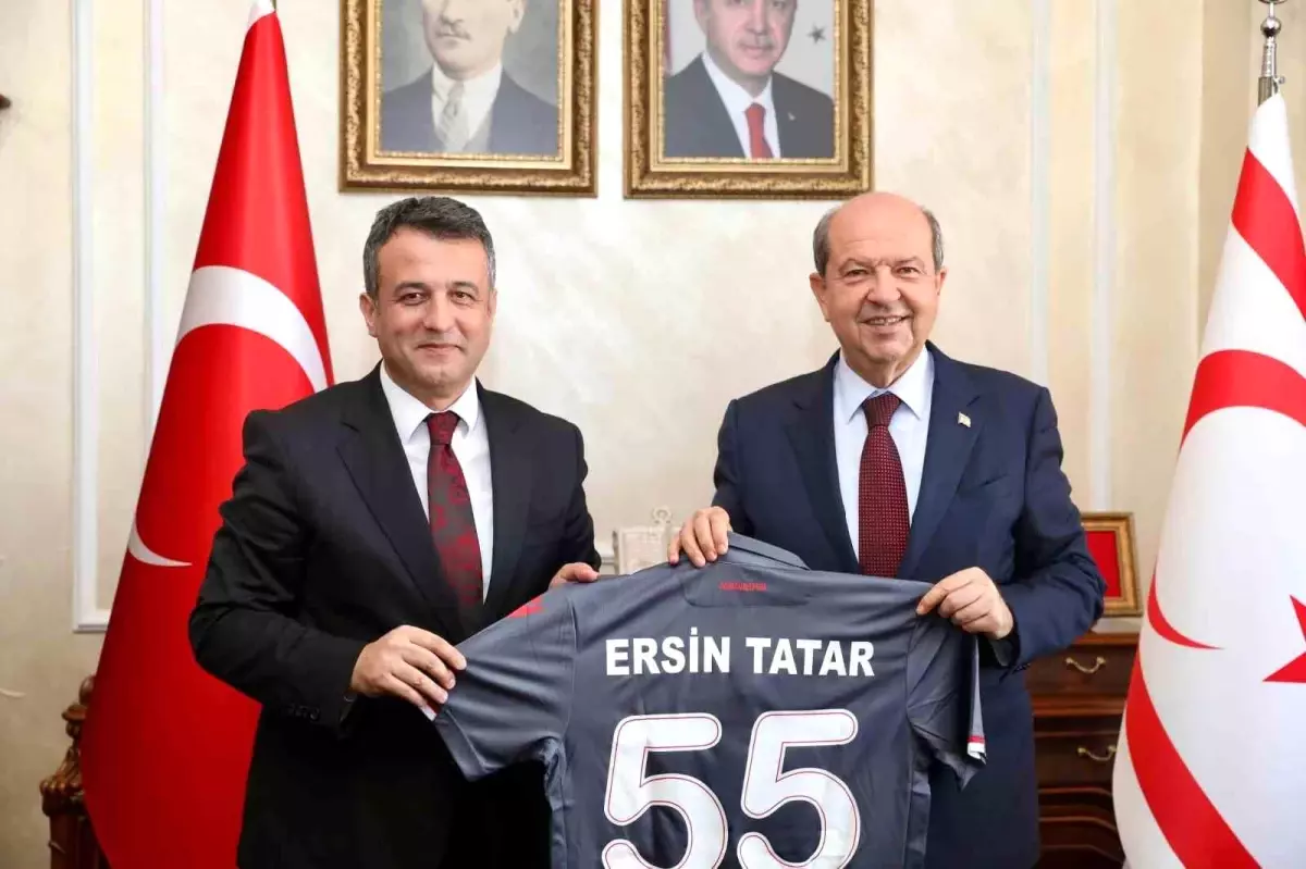 KKTC Cumhurbaşkanı Ersin Tatar, Samsun’u Ziyaret Etti