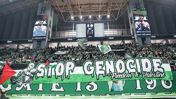 Komşu bu pankartı konuştu