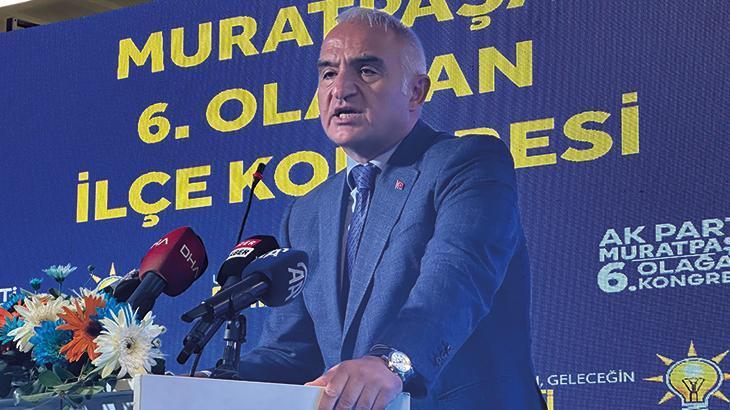 Kültür ve Turizm Bakanı Ersoy: Antalya’ya gelen turist sayısı 16 milyonu aştı