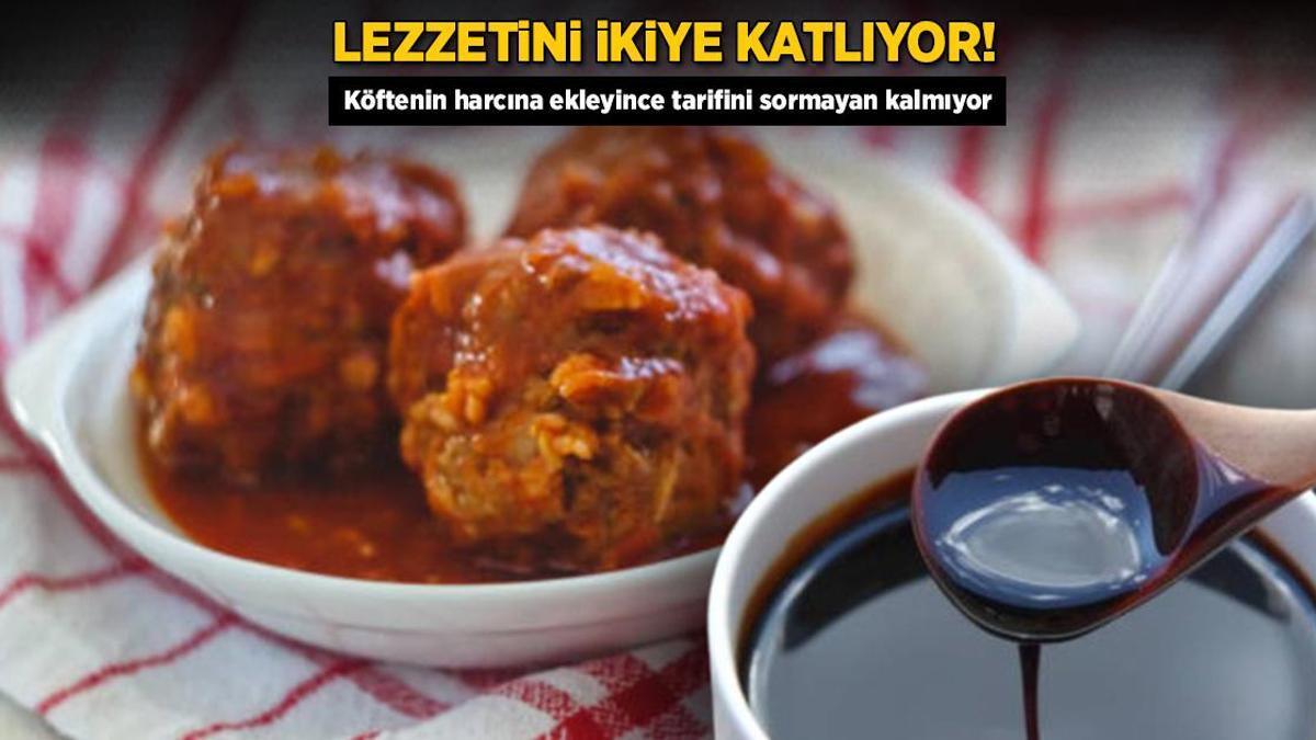 Lezzetini ikiye katlıyor! Köftenin harcına ekleyince tarifini sormayan kalmıyor