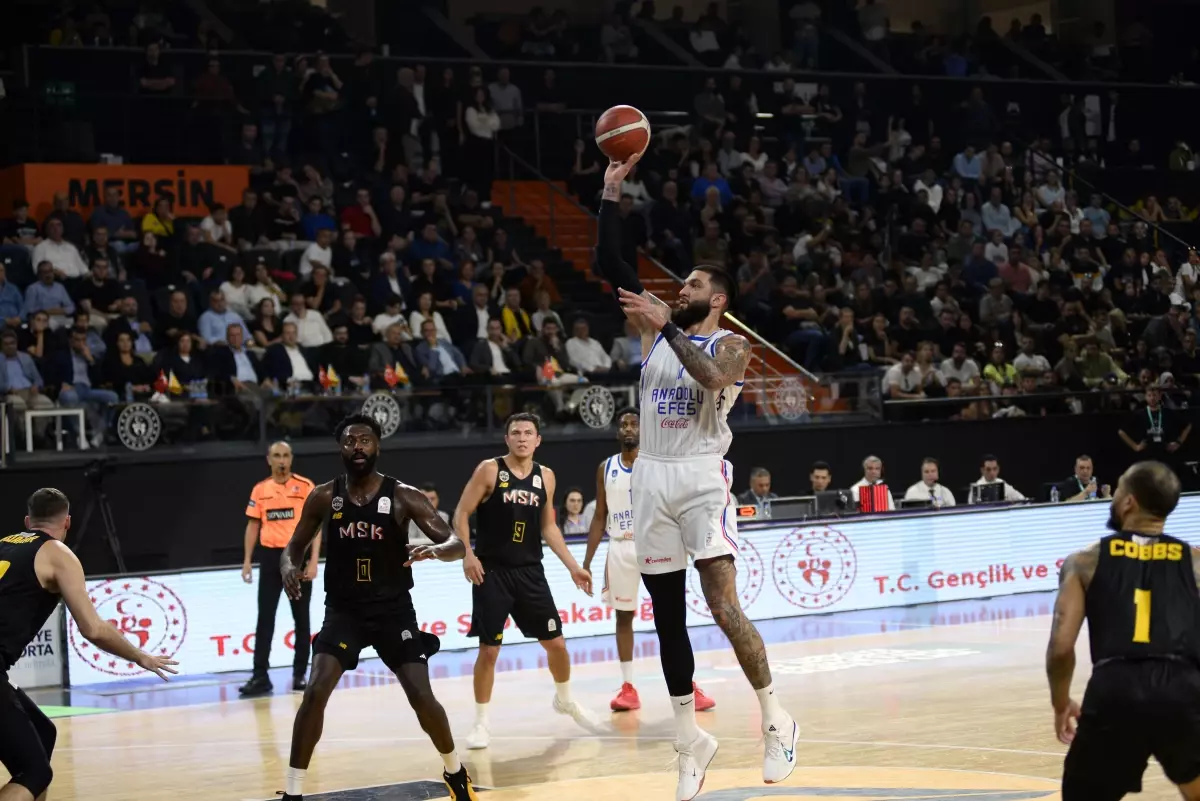 Mersin Spor, Anadolu Efes’e Yenildi