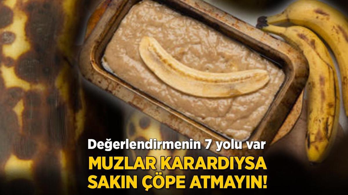 Muzlar karardıysa sakın çöpe atmayın! Değerlendirmenin 7 yolu var