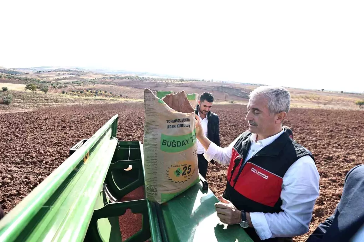 Şahinbey Belediye Başkanı Tahmazoğlu’ndan Çiftçilere Destek