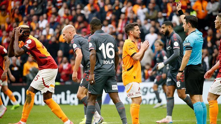 Samsunspor’dan Galatasaray maçı sonrası çok sert Halil Umut Meler tepkisi: Açık faul görmezden gelindi!