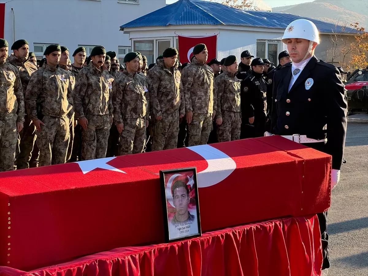 Şehit Polis Yiğit Can Yiğit İçin Tören Düzenlendi