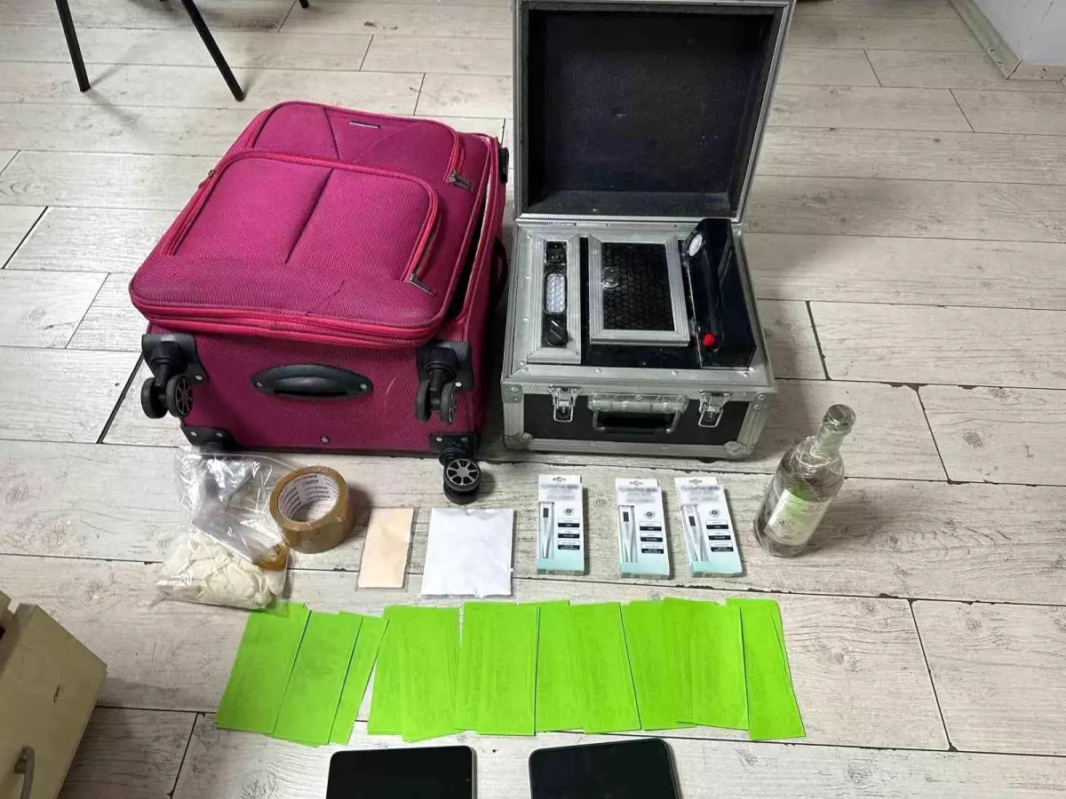 Şişli’de Sahte Para Operasyonu