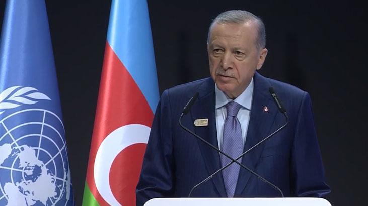 Son dakika… Cumhurbaşkanı Erdoğan’dan Bakü’de: