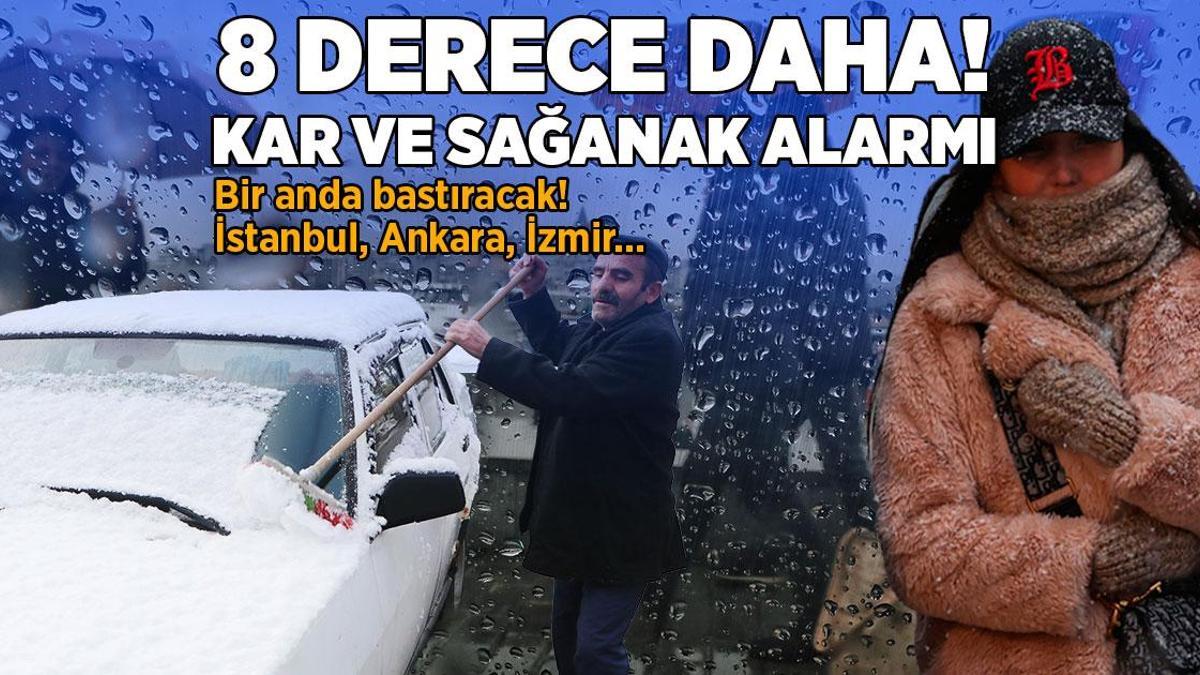 Son dakika… Meteoroloji’den yeni uyarı! Sıcaklık 8 derece daha düşecek