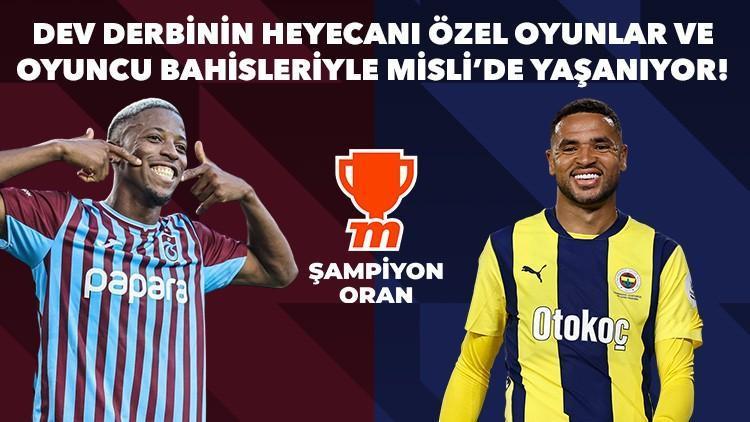 Trabzonspor – Fenerbahçe derbisine özel oyunlar Misli’de! Hakem VAR monitörüne gider mi?