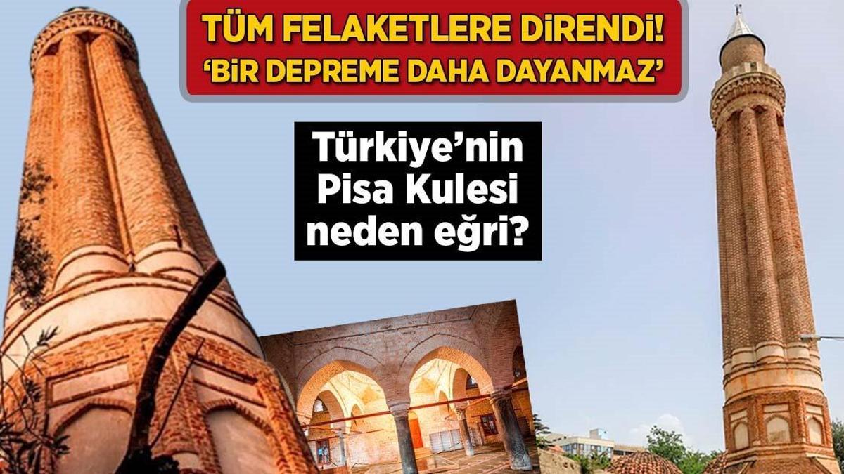 Tüm felaketlere direndi: Türkiye’nin Pisa Kulesi neden eğri? ‘Bir depreme daha dayanmaz’